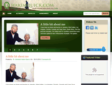 Tablet Screenshot of hakimquick.com